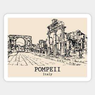 Pompeii - Italy Magnet